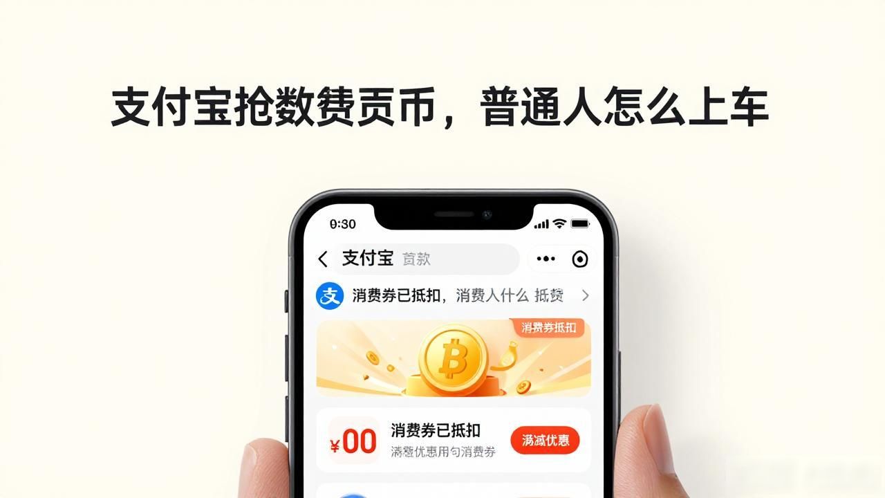支付宝抢数字货币，普通人怎么上车