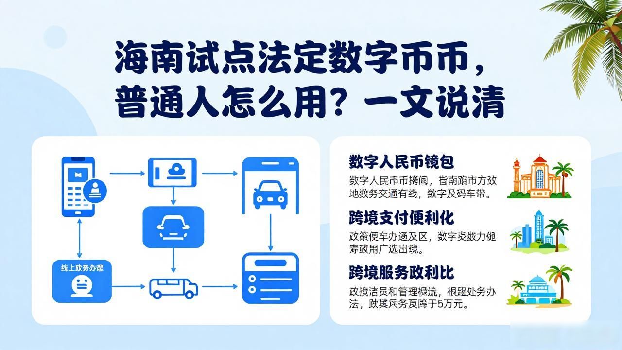 海南试点法定数字货币，普通人怎么用？一文说清