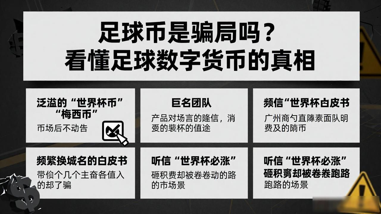 足球币是骗局吗？看懂足球数字货币的真相