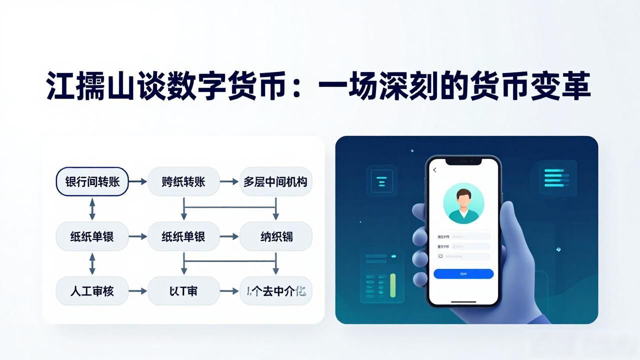 江濡山谈数字货币：一场深刻的货币变革